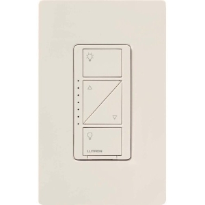 Lutron PD-6WCL-LA Caseta Wireless In-Wall Dimmer, Light Almond