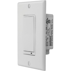 Linear WS15Z5-1 GoControl Z-Wave Smart Wall Switch, Remote On/Off Control, White