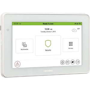 Resideo TUXEDOWC Tuxedo Touch 7" Color Touchscreen Keypad with Smart Control and Voice Annunciation, Resideo Branded