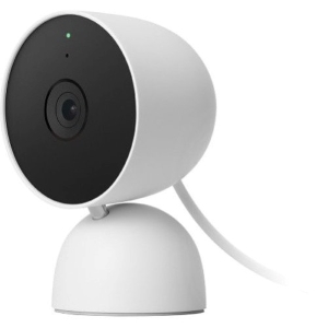 Google Nest Cam Indoor Wired, Smart Security Camera, 2nd Gen (Replaces NC1102EF)