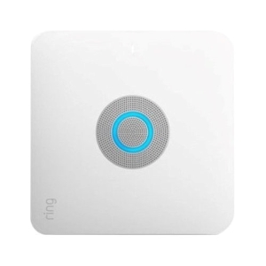 Ring Alarm Pro Base Station with Built-in eero Wi-Fi 6 Router, Includes Plug-In Adaptor 100-240V AC, 50-60Hz and 24 Hour Battery Back-Up, White (B08HSRZ58F)