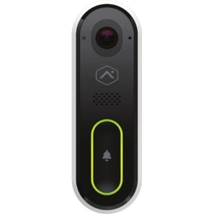 Alarm.com Design Studio Series Touchless Video Doorbell Camera with Expansive 150° Vertical FOV, Two-Way Audio, Full HD, HDR and IR Night Vision