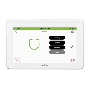 Honeywell Home 6290W 7" Color Touchscreen Keypad with Voice for VISTA Systems, (Replaces 6280S, 6280W)