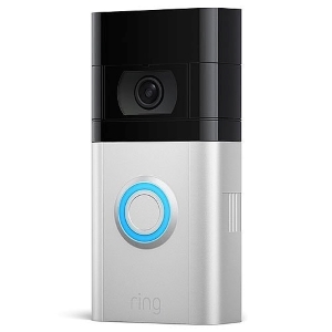 Ring Video Doorbell 4, Satin Nickel (B08JNR77QY)