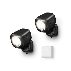 Ring Smart Lighting Spotlight Kit, 2 Spotlights + 1 Bridge, 3-Piece