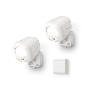 Ring B07QLNH8T2 Smart Lighting Spotlight Kit, (2) Spotlights, (1) Bridge, 3-Piece