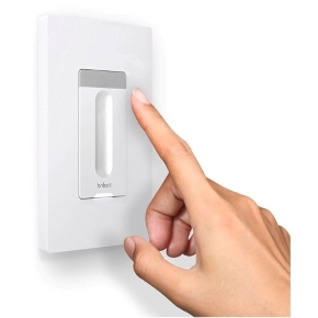 Resideo BHS120US-WH1 Brilliant Wireless Dimmer/Switch Combo 1-Switch, White