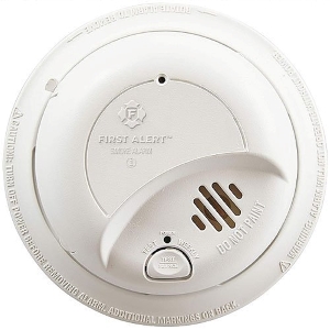 BRK  120V AC/DC Smoke Alarm, Alkaline Battery