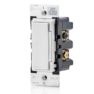 Leviton DD00R-DLZ Decora Smart Dimmer Companion with Locator LED for Multi-Location Dimming, 120, 277VAC, 60Hz
