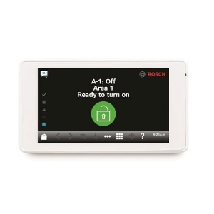Bosch B940W Slim Touch Keypad with Touch Screen, SDI2 bus Compatible, White