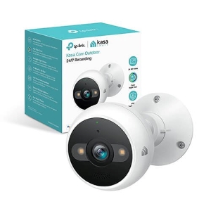 Kasa Smart KC420WS Kasa Cam 4MP Full-Color IR Outdoor Camera, 3.18mm Fixed Lense