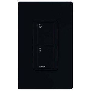 Lutron PD-6ANS-BL Caseta Wireless Multi-Location In-Wall Switch, Black