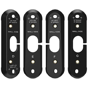Alarm.com  Wedge Mounting Kit with Four Mounting Brackets for ADC-VDB770 Doorbell Camera