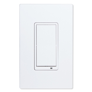 Linear WT00Z5-1 GoControl Z-Wave 3-Way Smart Dimmer Wall Switch, Wall-Mount, White