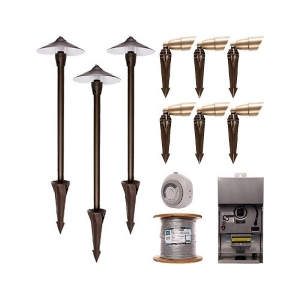 CAST CLVK1ADI Brass Economy Grade Fixtures Large Value Kit, (3) SAL100, (6) SBL10, (3) SALSTEM18, (3) SLBP250L, (1) CLW142250, (6) SLMR164W27, (1) CJ150SSMT, (1) CTPC, (1) CTTC, (2) C61335