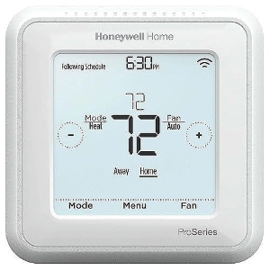 Honeywell Home Z-Wave T6 Pro Programmable Thermostat with SmartStart, Low Voltage, UWP Mount