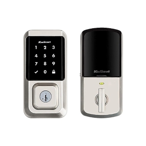 Kwikset Halo Wi-Fi Smart Lock Keyless Entry Electronic Touchscreen Deadbolt Featuring SmartKey Security