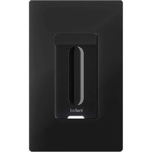 Resideo BHS120USBK1 Brilliant Wireless Smart Dimmer/Switch Combo 1-Switch