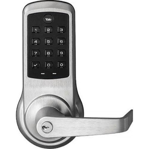 Yale  nexTouch Push-Button Lever Lock with Z-Wave