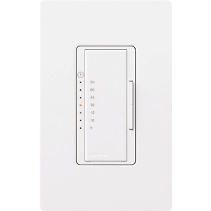 Lutron MA-T51-WH Maestro Countdown Timer, Single-Pole