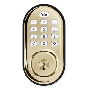 Yale YRD216-ZW2-P05 Assure Lock Push-Button Deadbolt with Z-Wave Plus