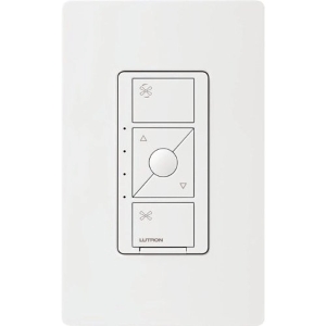 Lutron Caseta Wireless In-Wall Fan Control, 120V