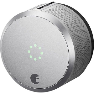 August Smart Lock Pro, 3rd Gen with Z-Wave, Silver (AUG-S