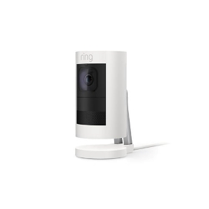 Ring Stick Up Cam Elite with PoE Adapter, Indoor/Outdoor Plug-In HD IP Security Camera