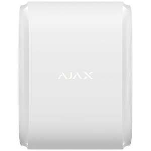AJAX 42803.81.WH3 Wireless Outdoor Dual-Side Curtain-Type Motion Detector with Anti-Masking and Pet Immunity, White