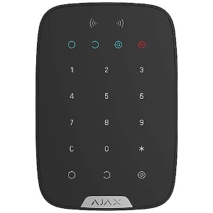 AJAX Wireless Touch Keypad Supporting Encrypted Contactless Cards and Key Fobs