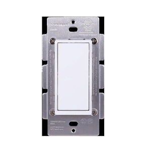 Honeywell Home Z5SWITCH Z-Wave Plus 15A In-Wall Switch, White with Light Almond Change Kit